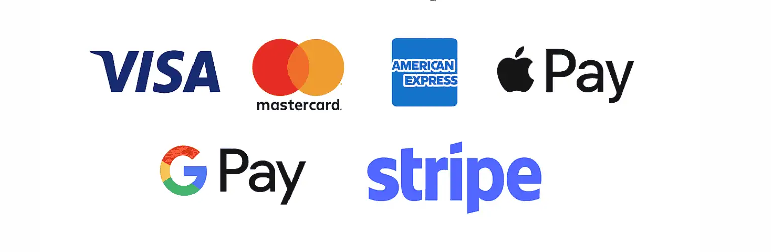 Payment methods accepted