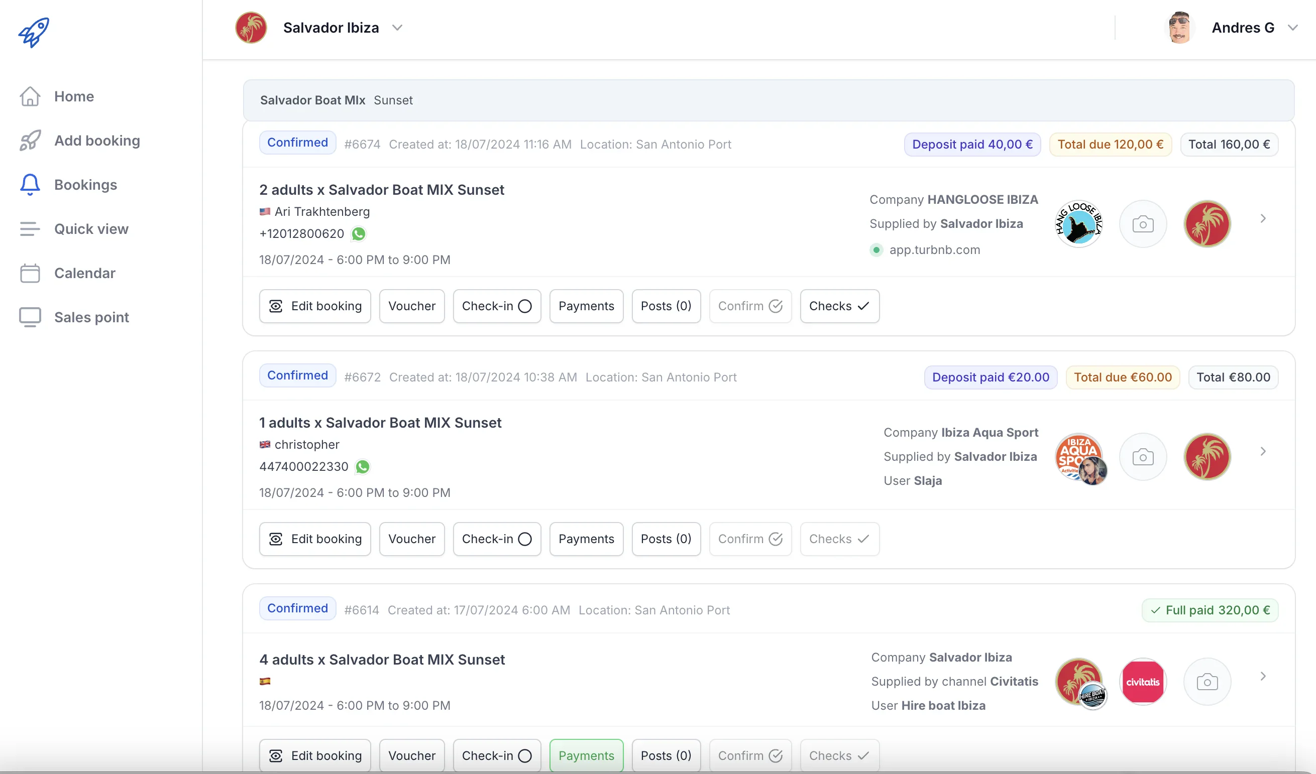 Turbookings Widget Integration