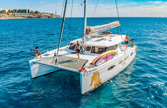 Half Day Luxury Catamaran: All Inclusive With Paddle & Snorkeling